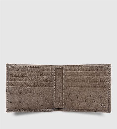 gucci ostrich wallet|Bi.